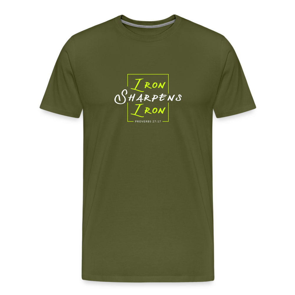 Iron Men's Premium T-Shirt - olive green