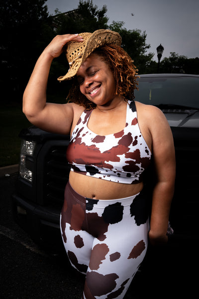 Camo Cow Leggings