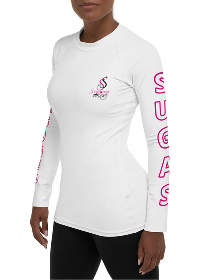 White Seasoned Sugas Athletic Top