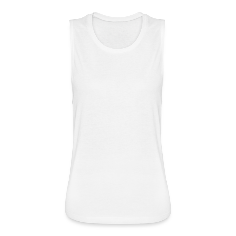 Functional Fitwear Flowy Muscle Tank - white