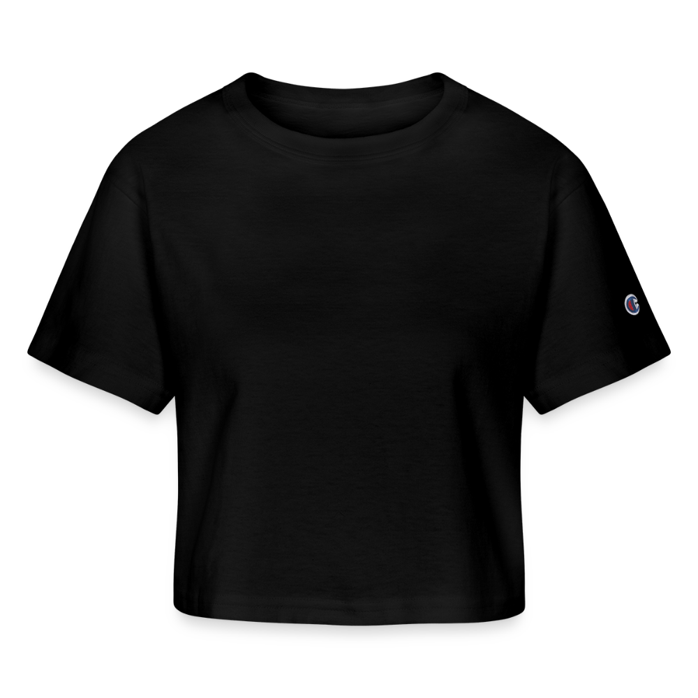 Champion Women’s Cropped T-Shirt - black