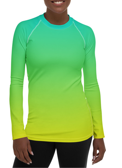 Citrus Mellow Ombre Fitness Shirt