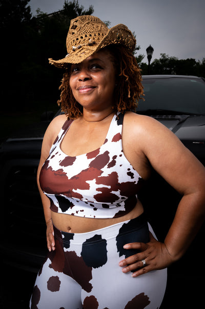 Camo Cow Leggings