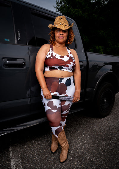 Camo Cow Leggings