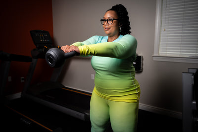 Citrus Mellow Ombre Fitness Shirt