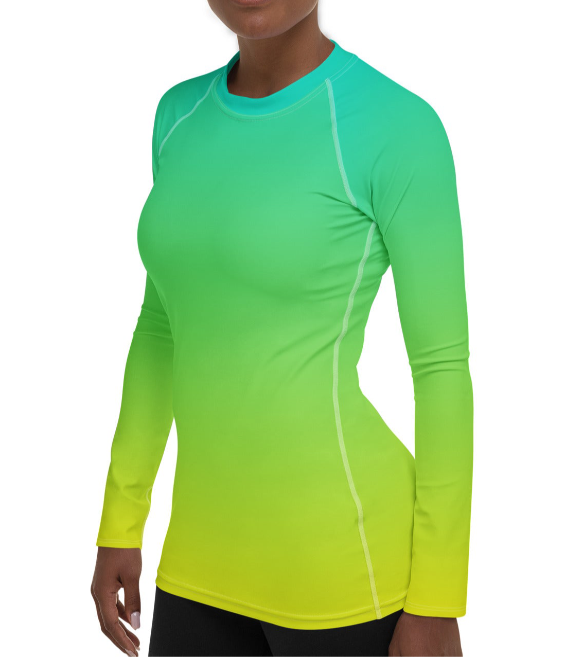 Citrus Mellow Ombre Fitness Shirt