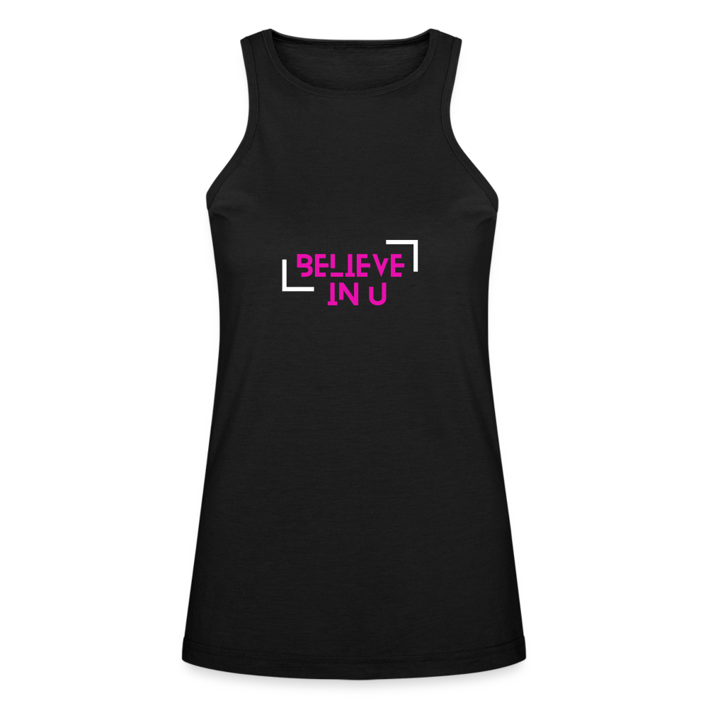 Believe Women’s Racerback Tank - black