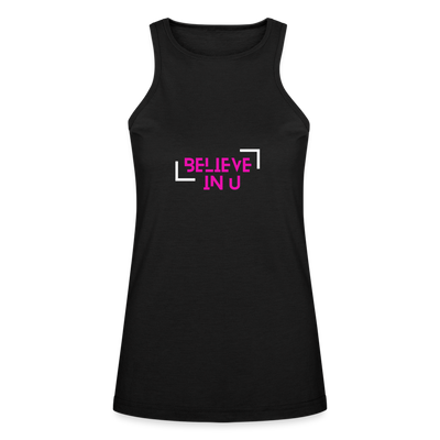 Believe Women’s Racerback Tank - black