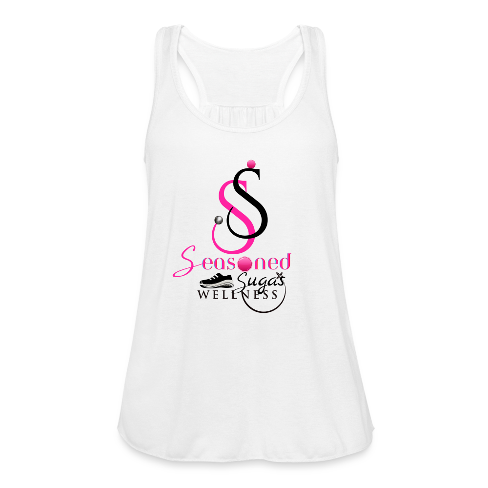 Seasoned Sugas Flowy Tank - white