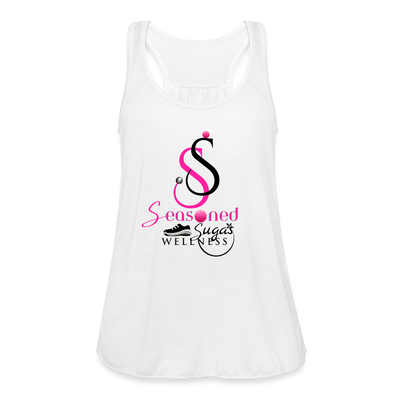 Seasoned Sugas Flowy Tank - white