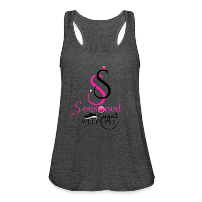 Seasoned Sugas Flowy Tank - deep heather