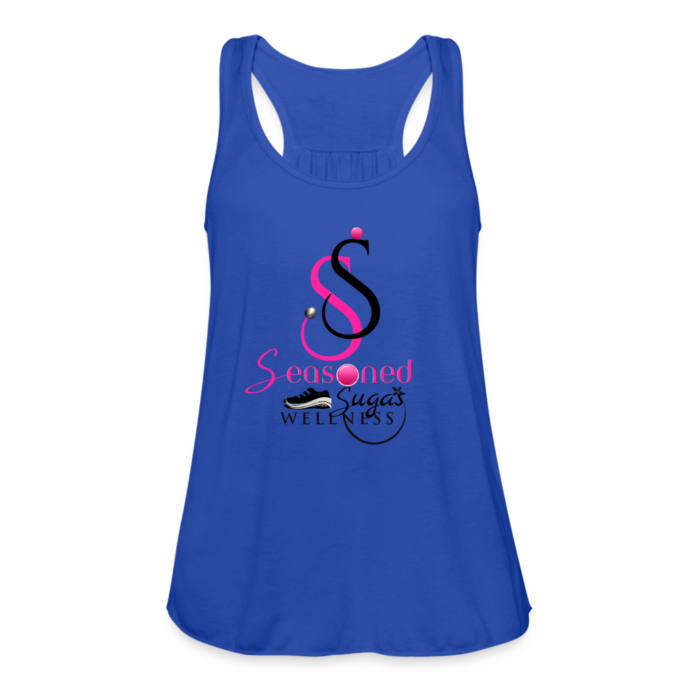 Seasoned Sugas Flowy Tank - royal blue