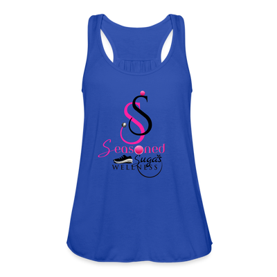 Seasoned Sugas Flowy Tank - royal blue