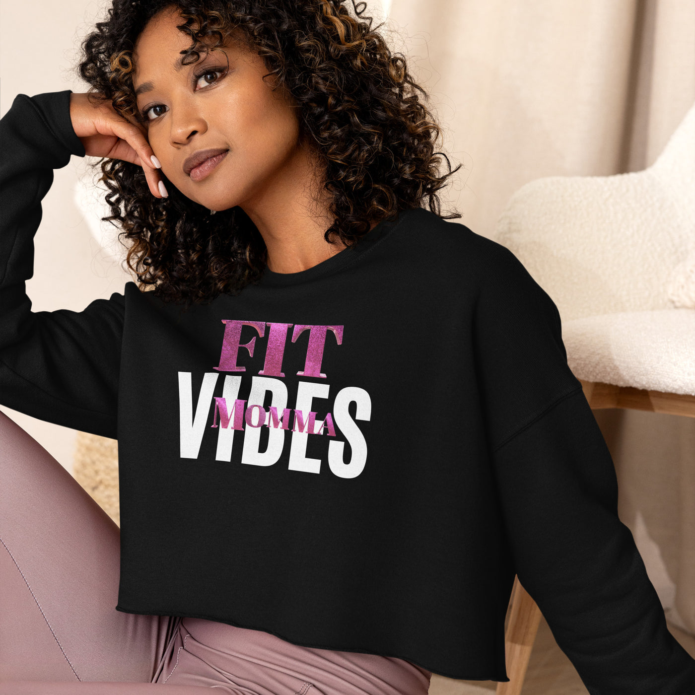 FIT Crop Sweatshirt