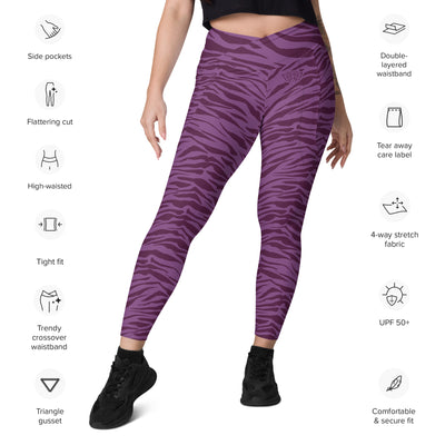 Lavender Love Leggings with pockets