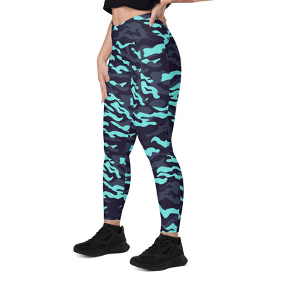 CamoFit Crossover Leggings with Pockets