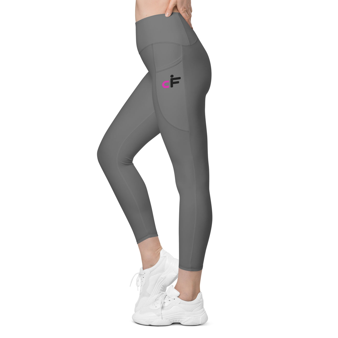 cFIT Gray Leggings with pockets