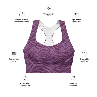 High Impact Lavender Love Bra