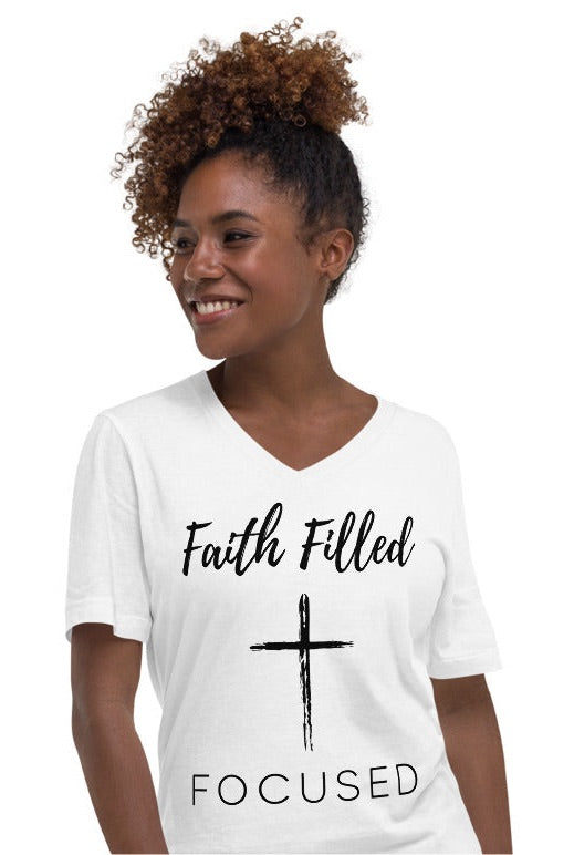 Faith V-Neck T-Shirt