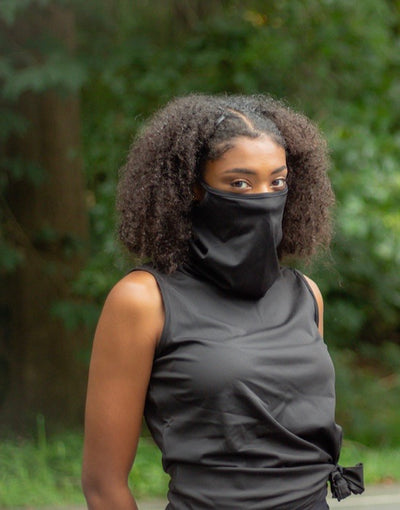 Sleeveless Mask Shirt