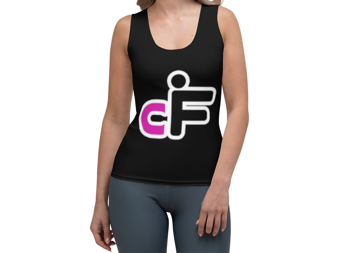 cFIT Black Tank Top