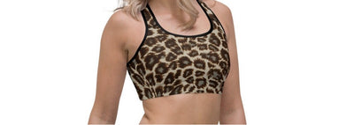 Snow Leopard Sports bra