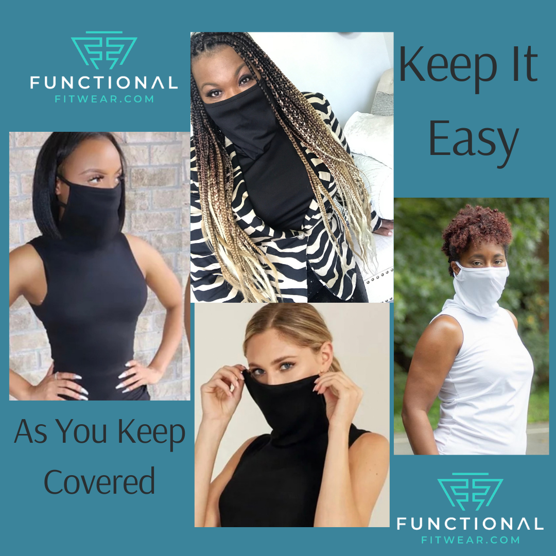 Sleeveless Mask Shirt