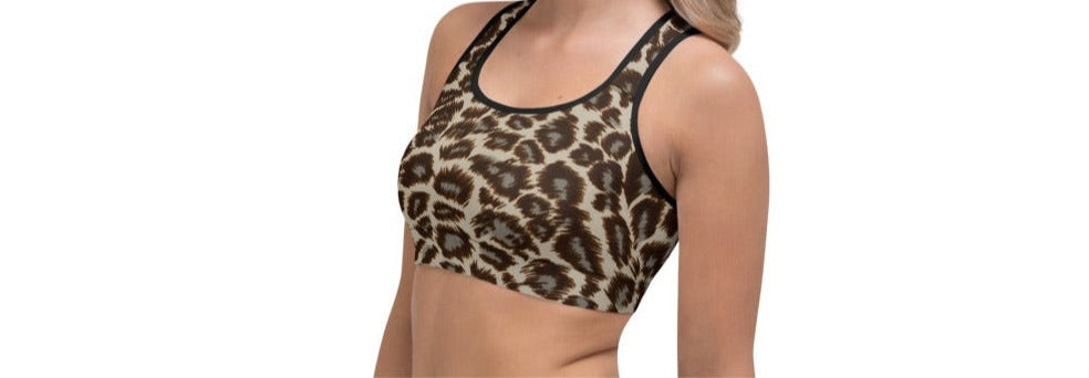 Snow Leopard Sports bra