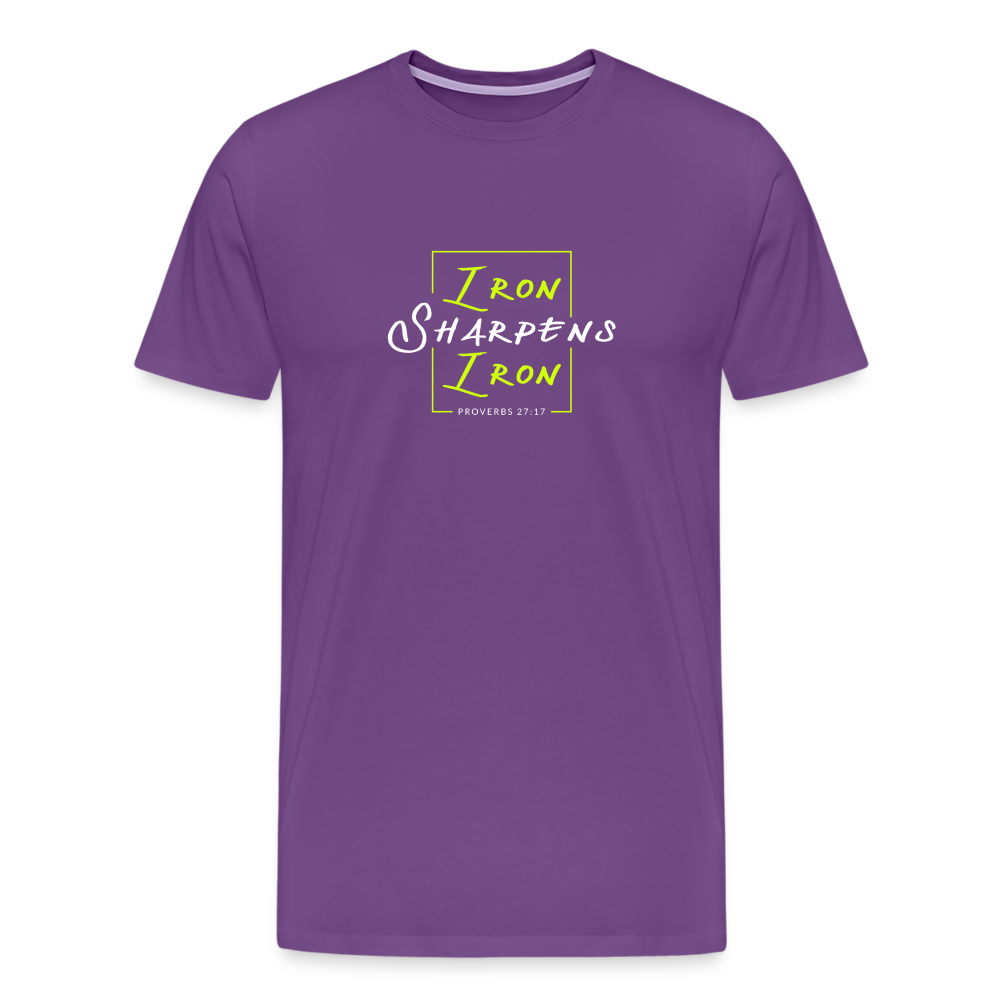 Iron Men's Premium T-Shirt - purple