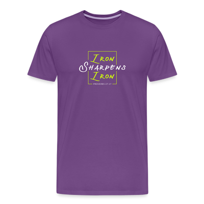 Iron Men's Premium T-Shirt - purple