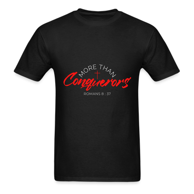 More Than Conquerors Ultra Cotton Adult T-Shirt - black